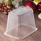 Контейнер одноразовый «Юпласт», пластик, 2 л, 18.6×13.2×13 см, прозрачный - Фото 2