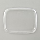 Крышка пластиковая одноразовая «Юпласт», 10,8×8,2×10,6 см, для прямоугольного контейнера, цвет прозрачный - Фото 2