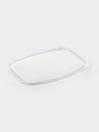 Крышка для контейнера одноразовая «Юпласт», пластик, 13.8×10.2 см, прозрачная - Фото 2