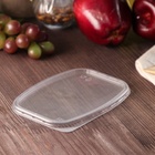 Крышка для контейнера одноразовая «Юпласт», пластик, 13.8×10.2 см, прозрачная - Фото 4