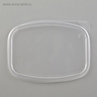 Крышка для контейнера одноразовая «Юпласт», пластик, 13.8×10.2 см, прозрачная - Фото 5
