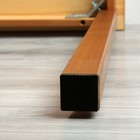 Накладка мебельная ТУНДРА, 40 х 40 мм, квадратная, черная, 8 шт. - Фото 10