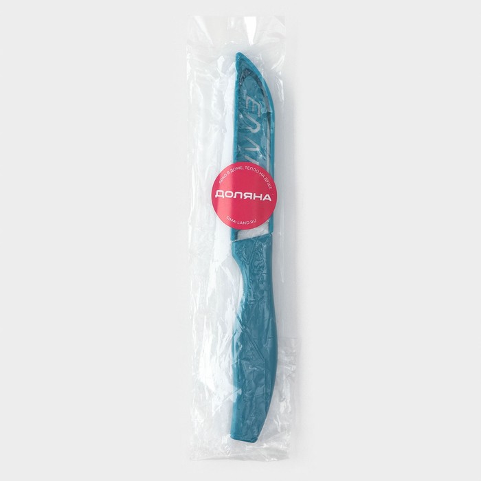 Нож кухонный керамический Доляна «Керамик», лезвие 7,5 см, цвет МИКС - фото 1908375545