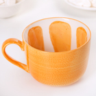 Кружка керамическая «Апельсин», 420 мл - Фото 2