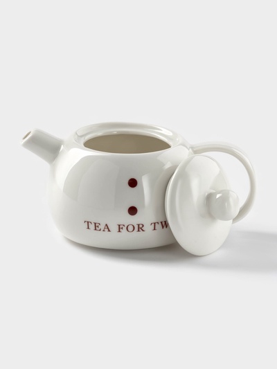 Набор чайный «Чай для двоих», 3 предмета: чайник 400 мл, 2 чашки 200 мл, керамика