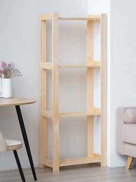 Стеллаж деревянный «Альфа», 4 полки, 159×64×28 см, хвоя, напольный, «Добропаровъ»