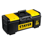 Ящик для инструмента  STAYER Professional "TOOLBOX-24", пластиковый - Фото 1