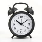 Часы - будильник настольные "Соломон", дискретный ход, 9.8 х 12 см, АА - фото 320399884