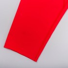 Бриджи женские компрессионные 195F37 цвет красный, р-р 46 (M) - Фото 4