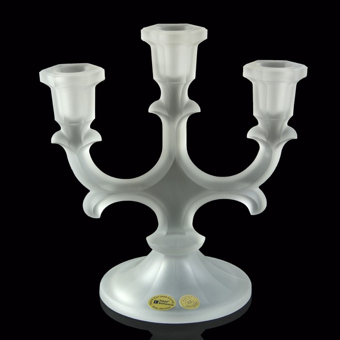 Подсвечник "Троити" на 3 свечи, белый, 25 × 15 × 30 см - Фото 1