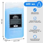 Аккумулятор холода - гелевый хладоэлемент для термосумки «Мастер К.», до 20 ч, 600 мл - Фото 1