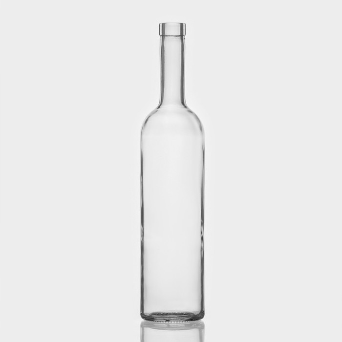 Бутылка стеклянная «Оригинальная», 700 мл, h=32 см, цвет прозрачный - Фото 1