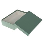 Набор коробок 4 в 1 "Серый холст", с тиснением, 30 х 20 х 8 - 24 х 14 х 5 см - Фото 2