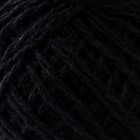 Пряжа "Акрил" 100% акрил, 100м/40±5 гр (Чёрный) - Фото 3