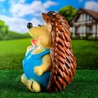 Садовая фигура "Ёж с грибочком" 30х30х40см - Фото 2