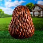 Садовая фигура "Ёж с грибочком" 30х30х40см - Фото 3