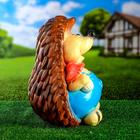 Садовая фигура "Ёж с грибочком" 30х30х40см - Фото 4