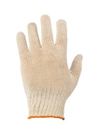 Перчатки рабочие, хб, вязка 7 класс, 3 нити, размер 9, с ПВХ точками, белые - Фото 15