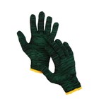 Перчатки рабочие, х/б, вязка 10 класс, 4 нити, размер 9, зелёные, «Двойные» - Фото 1