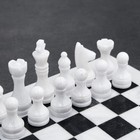 Шахматы «Элит»,темная  доска 30х30 см, оникс - фото 4241561