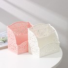 Подставка - органайзер для канцелярии, 2 ячейки, 13.3×8.3×13.2 см, МИКС - Фото 7