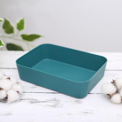 Корзинка пластиковая для хранения «Гладь», 17,7×12,5×4,5 см, цвет МИКС