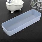 Корзинка пластиковая для хранения «Гладь», 26×8,3×4,5 см, цвет МИКС - Фото 2