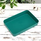 Корзинка пластиковая для хранения «Гладь», 26,5×18,5×4,5 см, цвет МИКС - Фото 2