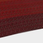 Салфетка сервировочная на стол «Вензеля», 45,5×30 см, цвет бордовый - Фото 3