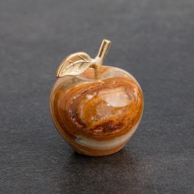 Сувенир «Яблоко», 3,2 см, оникс