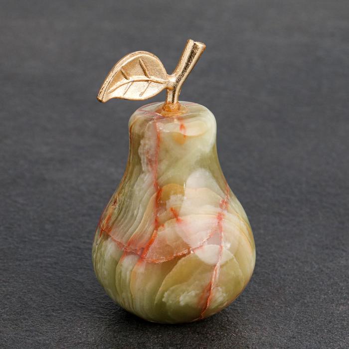 Фигурка «Груша», 3.8×5 см, оникс
