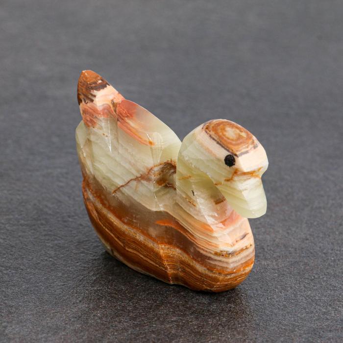 Сувенир «Лебедь»,  оникс