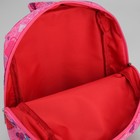Рюкзак детский, отдел на молнии, наружный карман, цвет розовый - Фото 5