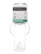 Бутылочка для кормления M&B, классическое горло, с ручками, от 3 мес., 250 мл., белый - Фото 6