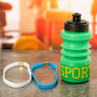 Набор «Спорт»: бутылка для воды 450 мл, повязка для волос 2 шт - Фото 2