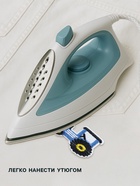 Термоаппликация «Трактор», 5.3×4.3 см, синяя - Фото 2