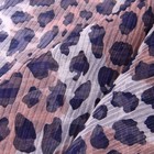 Палантин текстильный S1601_388-C цвет коричневый, размер 70х170 - Фото 3