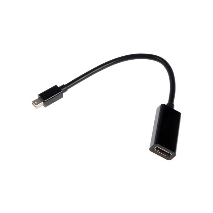 Переходник LuazON, HDMI (f) - mini DisplayPort (m) - Фото 1