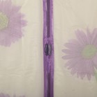 Сетка антимоскитная на магнитах 90х210 см "Герберы", цвет сиреневый - Фото 3