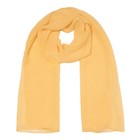 Шарф текстильный C1105_35 цвет жёлтый, размер 50x160 - Фото 1
