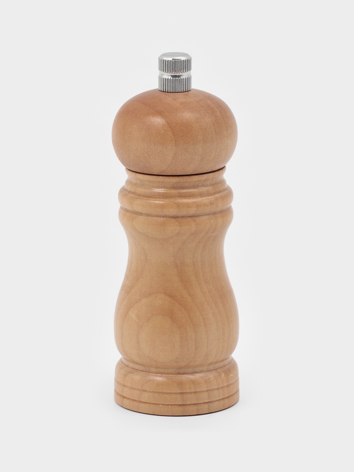 Мельница для специй Доляна «Дуновение леса», 12.5×4.5 см, керамический механизм, бежевая - Фото 1