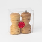 Набор для специй Доляна «Комфорт», 50 мл, 11×10×5 см, 2 предмета: мельница, солонка - Фото 12