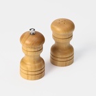 Набор для специй Доляна «Комфорт», 50 мл, 11×10×5 см, 2 предмета: мельница, солонка - Фото 15