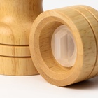 Набор для специй Доляна «Комфорт», 50 мл, 11×10×5 см, 2 предмета: мельница, солонка - Фото 5