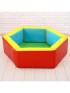 Мягкий модуль «Бассейн шестигранный», МИКС - Фото 2