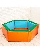 Мягкий модуль «Бассейн шестигранный», МИКС - Фото 4