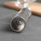 Мельница для специй «Пружина», 15×2.5 см, металлический механизм, серая - Фото 3