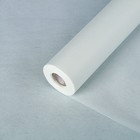 Фетр для декора и флористики, однотонный, белый, двусторонний, рулон 1 шт., 50 см × 15 м - Фото 1