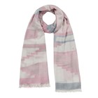 Палантин текстильный PJ1828_2 цвет розовый, размер 70х175 - Фото 1