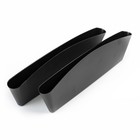 Органайзер для мелочей между сидений 35х11 см, чёрный, набор 2 шт - фото 319970654